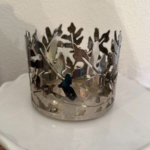 Bath & Body Works Large 3 Wick Candle Holder - Fall Leaves